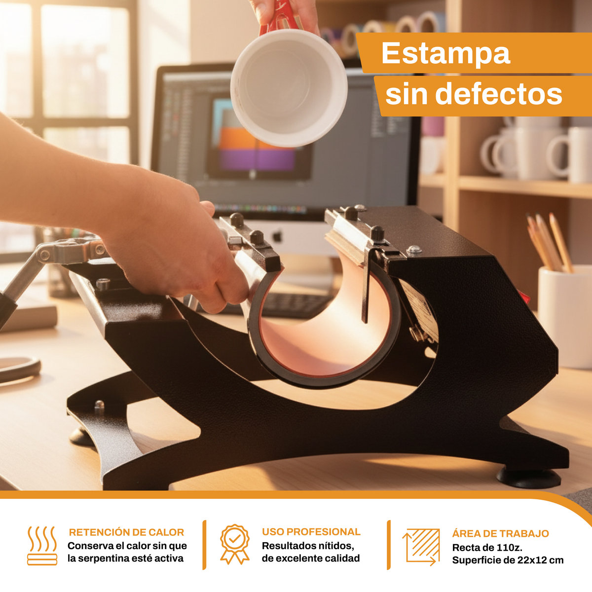Estampadora de Tazones 4 en 1
