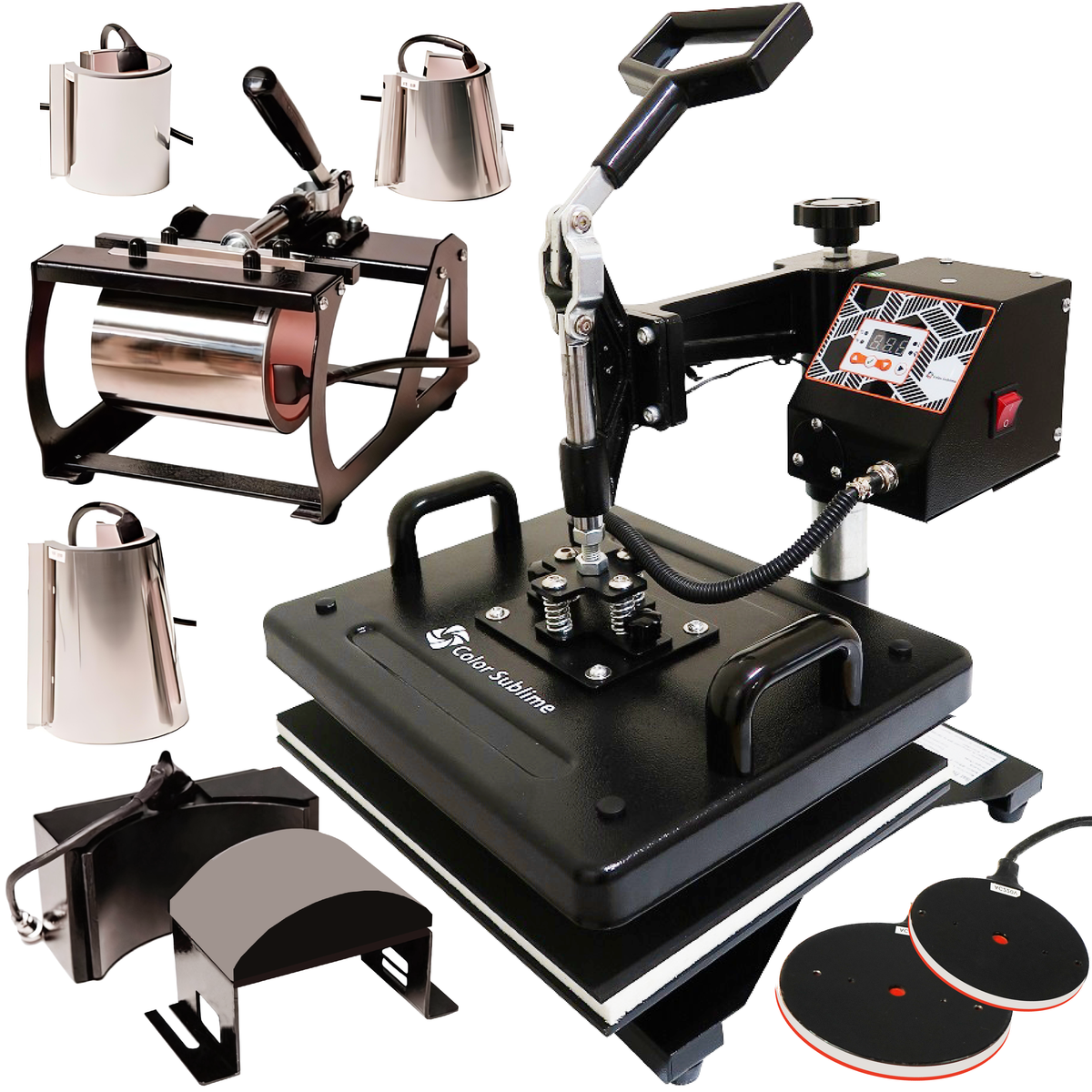 Estampadora Sublimación 8 en 1  - Color Sublime