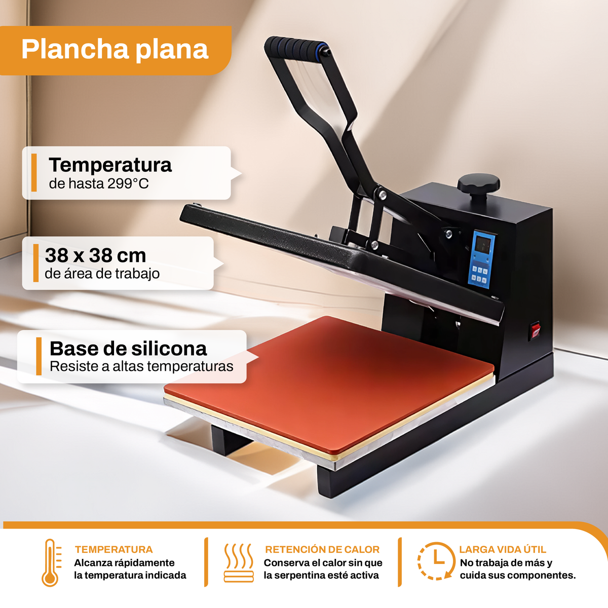 Estampadora Plana 38x38 - INKER