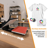 Maquina Estampadora Plana 38x38 Bandeja Deslizable