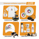 Estampadora sublimación 10 en 1  - Color Sublime