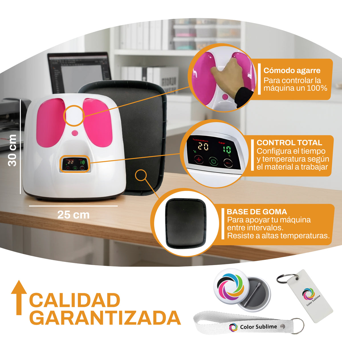 Estampadora Sublimadora Manual  - Color Sublime