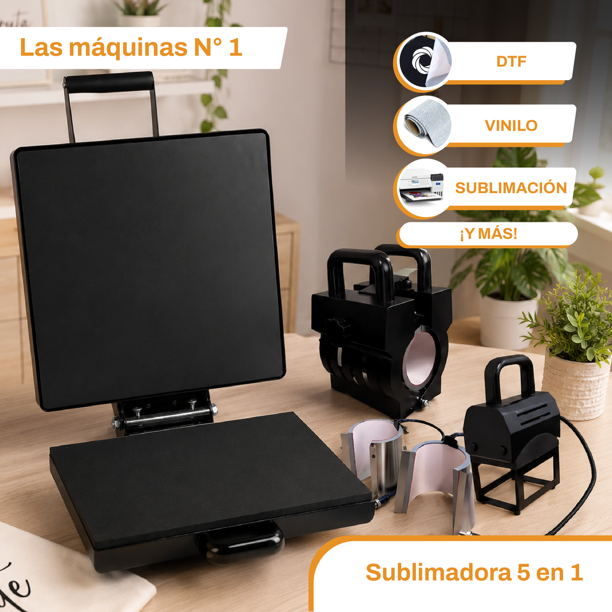 Maquina Sublimar 5en1 - Lite