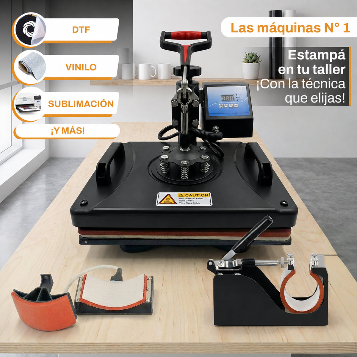 Maquina Estampadora 3en1 - Inker