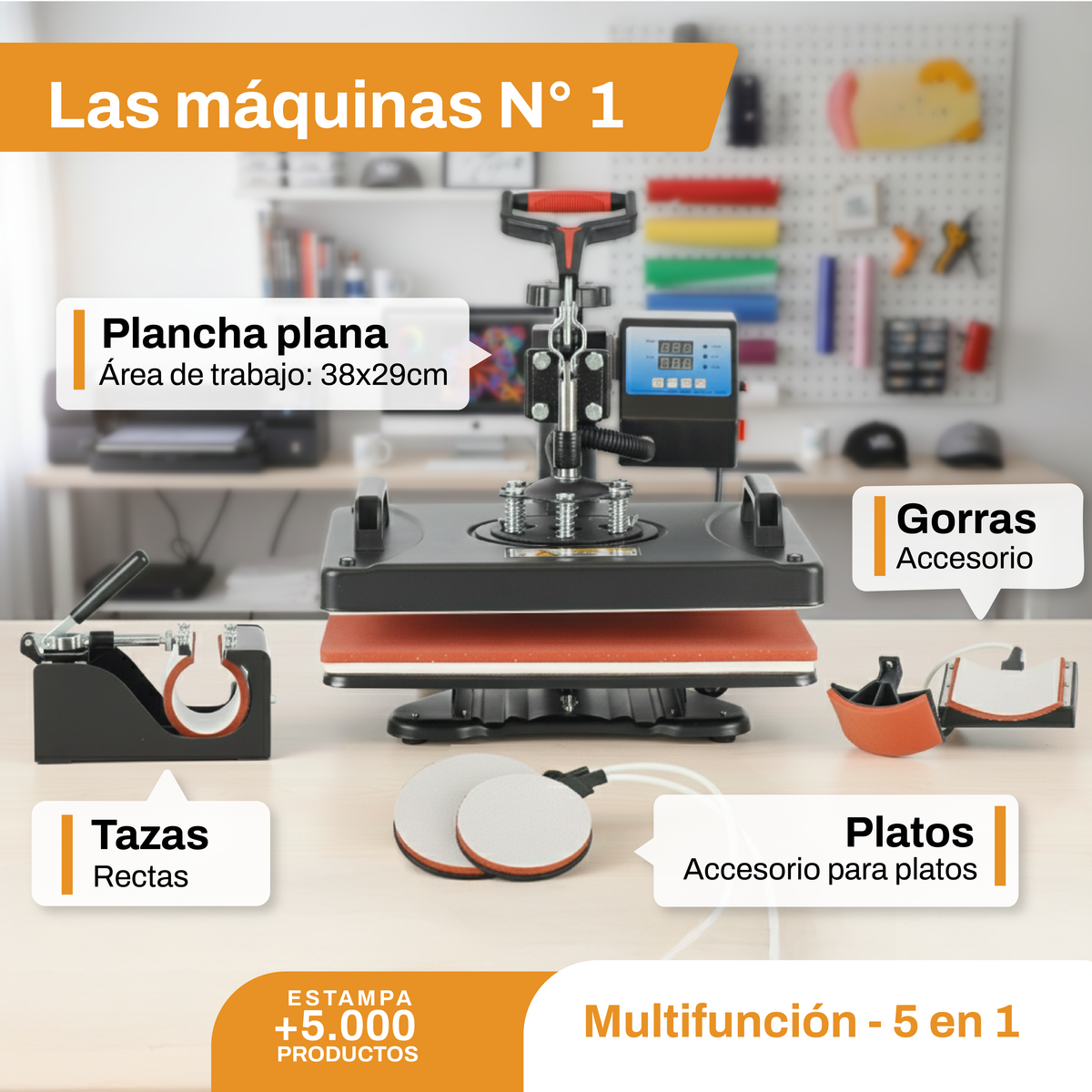 Multifunción 5 en 1 - Inker