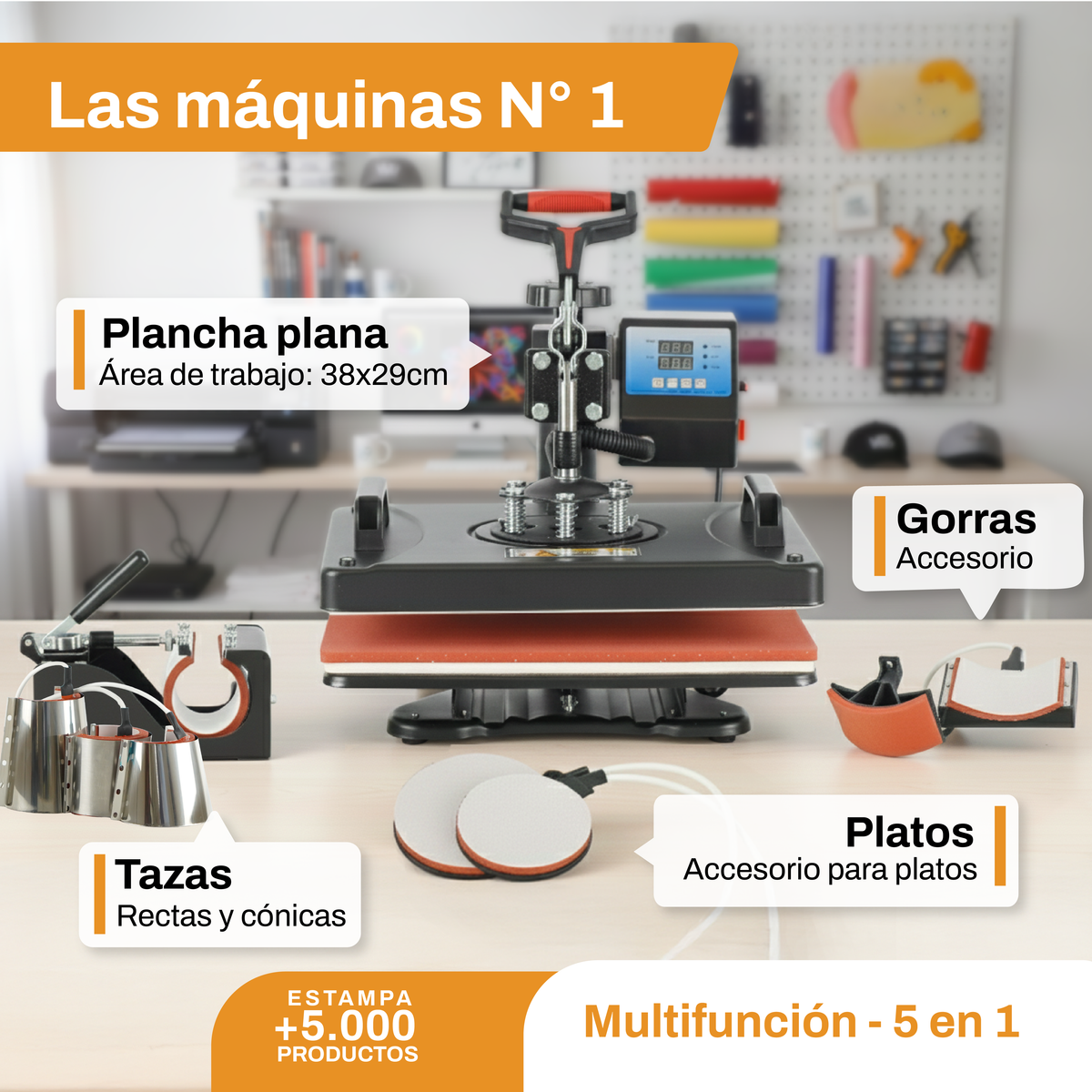 Multifunción 8 en 1 - Inker