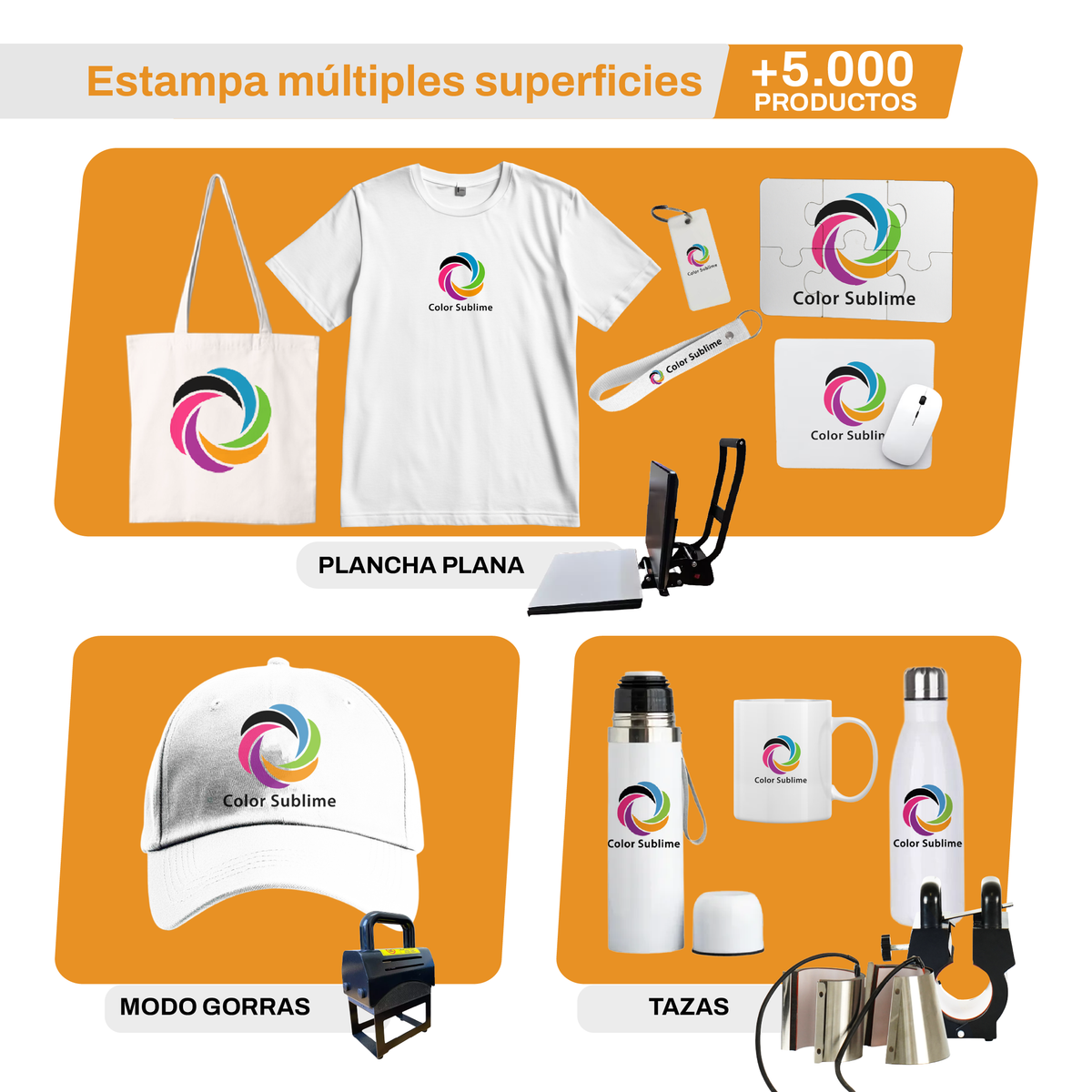 Maquina Sublimar 5en1 - Lite