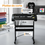Plotter de Corte Semi Automático 60 Cm