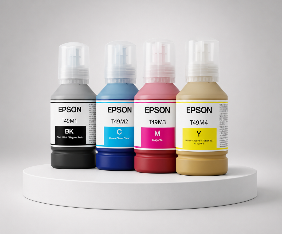 Tintas EP Sublimacion CMYK 140ml para EP F170 / F570