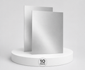 Pack de 10 Placas de Aluminio Sublimables - Plateada 40x60