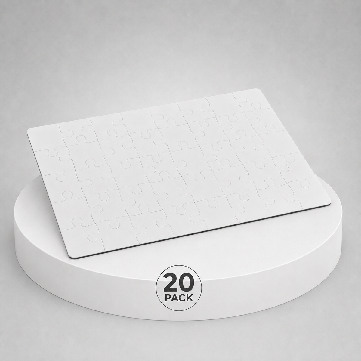 Pack 20 puzzle sublimable 24x19cm