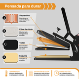 Máquina Sublimadora Plancha Plana 38x38 Sublimación Remeras