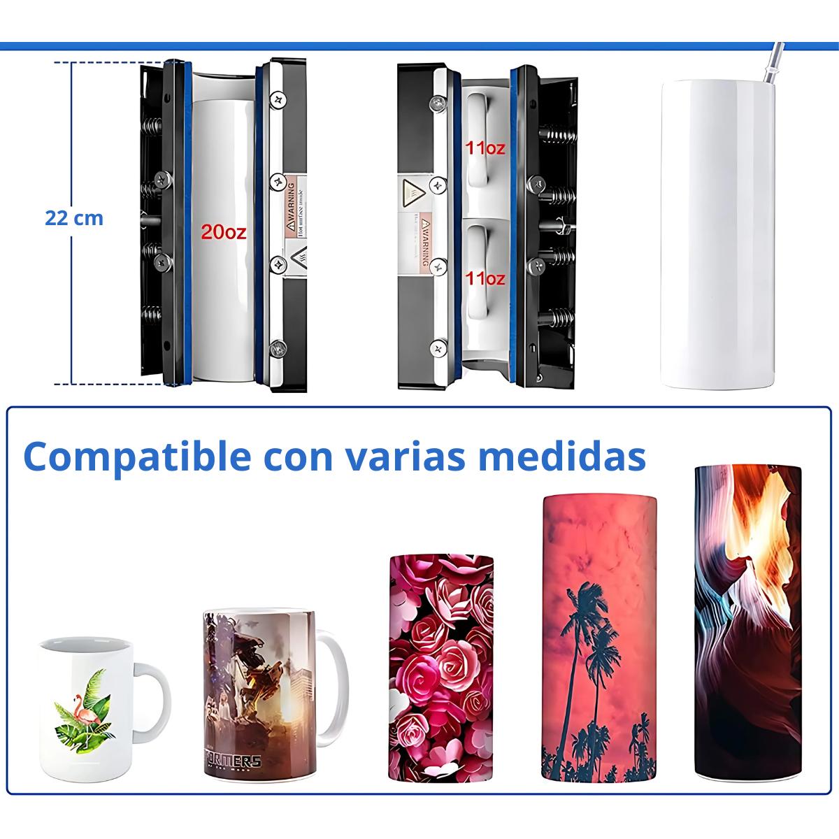 Maquina Estampadora de tazas doble - Inker