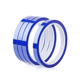 5 Cintas Termicas Blue premium 6MM x 33M