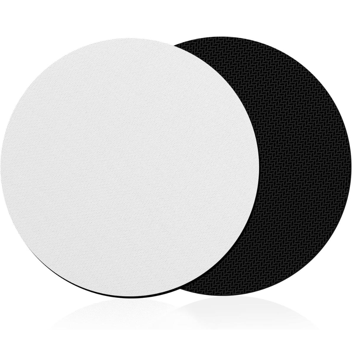 1 pack de 10 Mousepad Ciculares 20cm diametro x 3mm