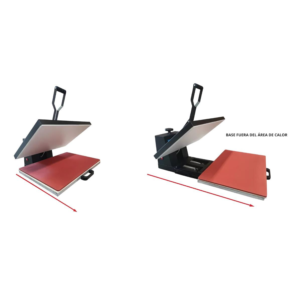 Maquina Estampadora Plana 40x60 Bandeja Deslizable - Inker