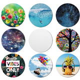1 pack de 10 Mousepad Ciculares 20cm diametro x 3mm