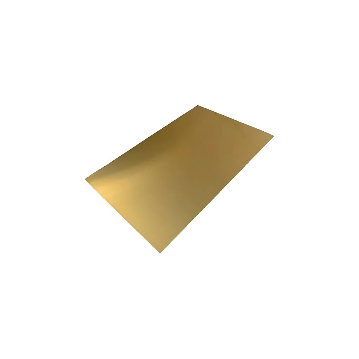 Lámina Placa De Aluminio Sublimable 30x42 Dorada Sublimación