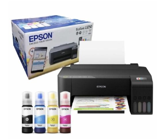 Epson L1250 + Tintas de Sublimación + Papel de Sublimación