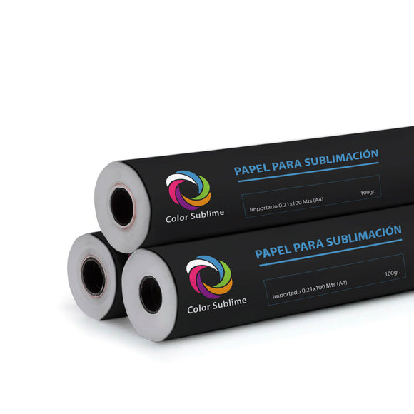 Bobina Papel Sublimación Dry-One (Pack 2 unidades) Epson F500, Papel de  sublimación